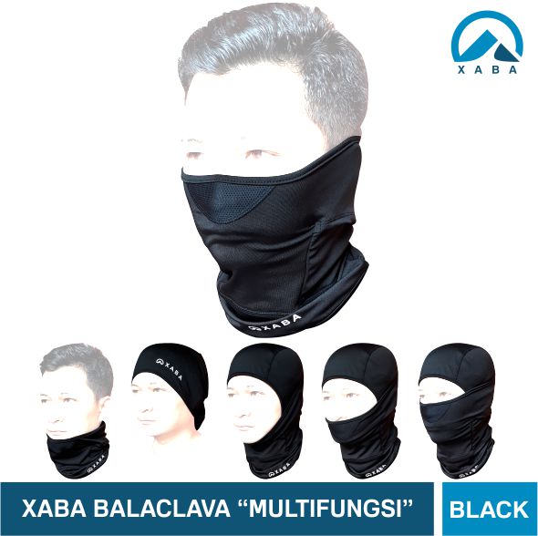 XABA Balaclava Premium Hitam