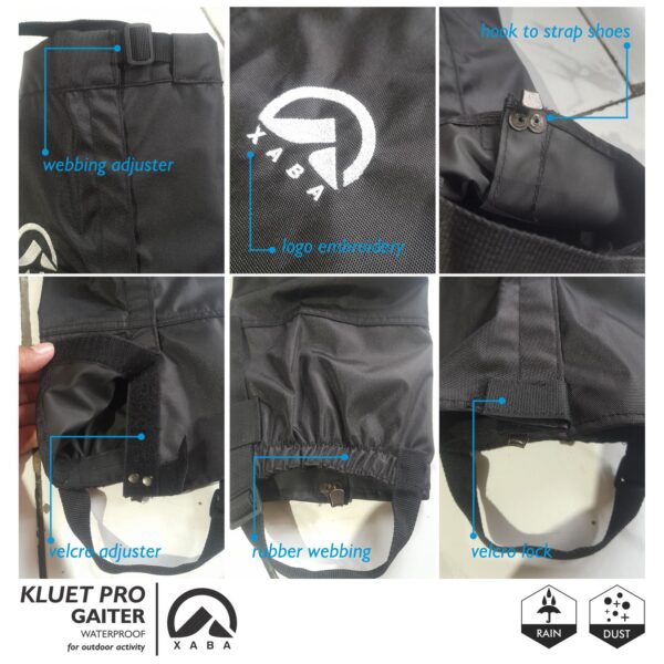 Gaiter / Gaither / Pelindung kaki - Image 7
