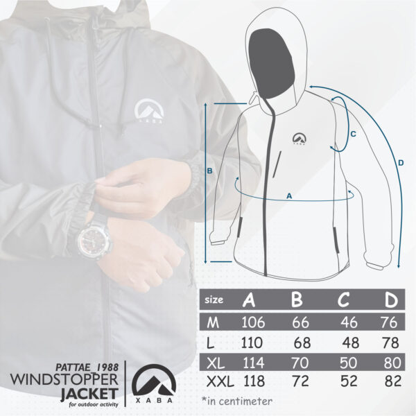 XABA jacket windstopper_pattae - Image 5