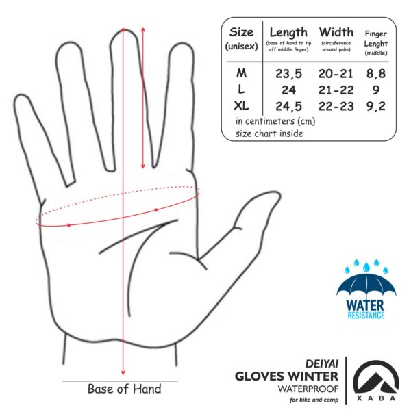 XABA Gloves winter deiyai - Image 9