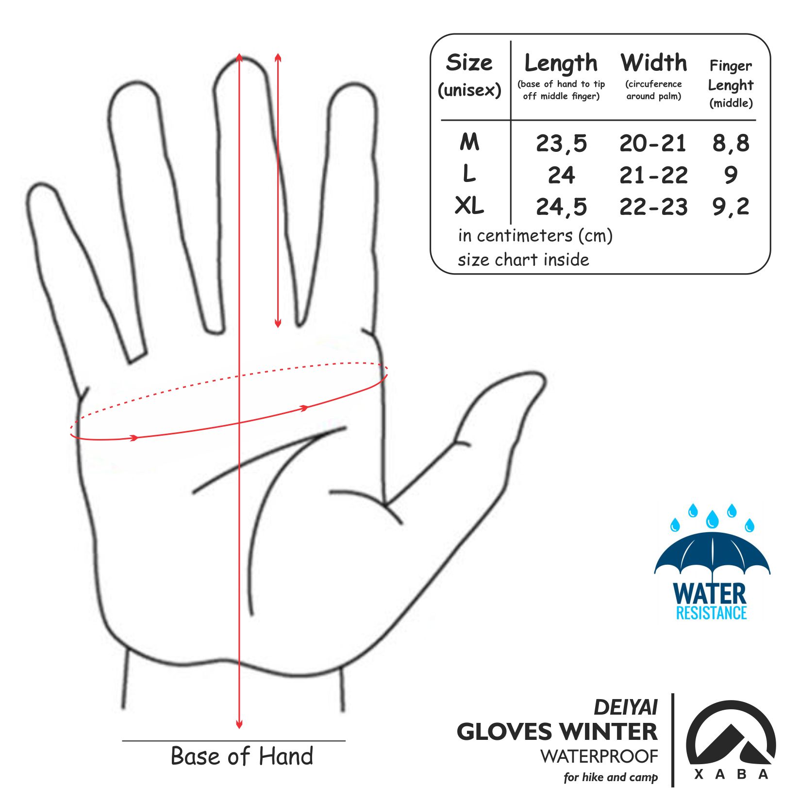 XABA Gloves winter deiyai - Image 9