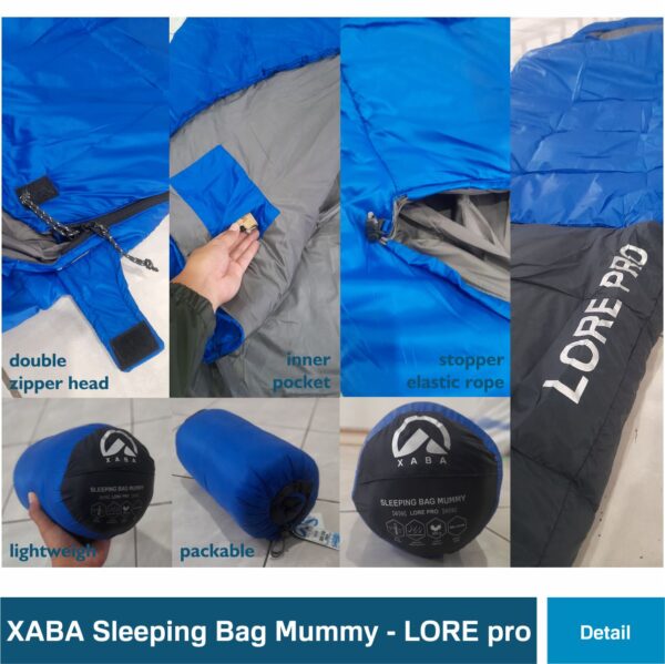 Sleeping Bag Mummy Ultralight - Image 3