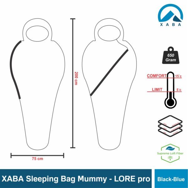 Sleeping Bag Mummy Ultralight - Image 4